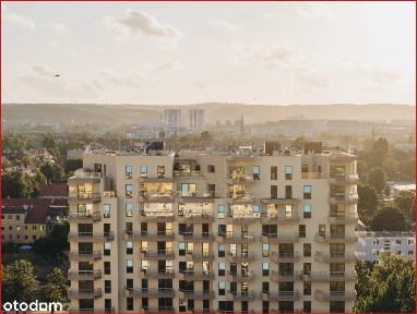 10 min spacerem nad morze 49 m2 Gd Wrzeszcz - 2 pokoje - ek. zachodnia