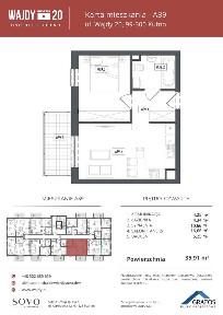 Wajdy 20 | mieszkanie 2-pok. | A39