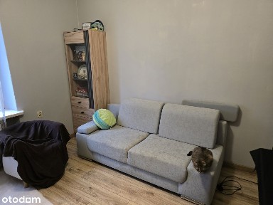 Blisko Manufaktury, duże mieszkanie 2 pokoje, blok, z oddziel. kuchnią