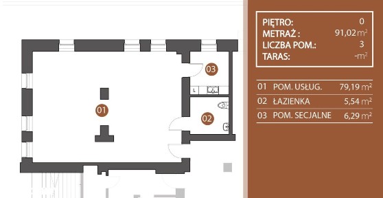 Lokal usługowy w zabytkowej kamienicy BEZ PCC i PROWIZJI