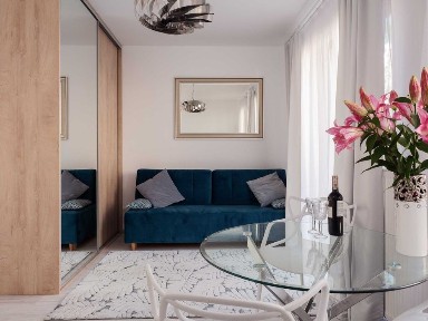 Apartament Warszawa-Mokotów blisko metra klimatyzacja ogródek