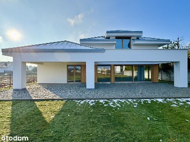 Zakrzewo - DOM 251m2 z salonem 65m2! działka 1088m2, podwójny garaż