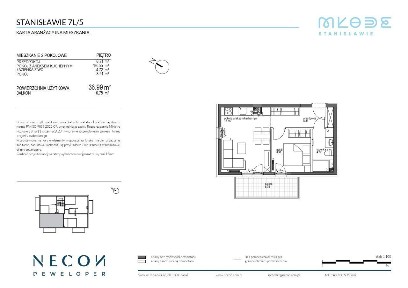 2-pokojowe mieszkanie Młode Stanisławie B115