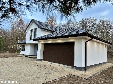 nowoczesny dom 178 m², duża działka 2690 m², las i cisza, bezpośrednio