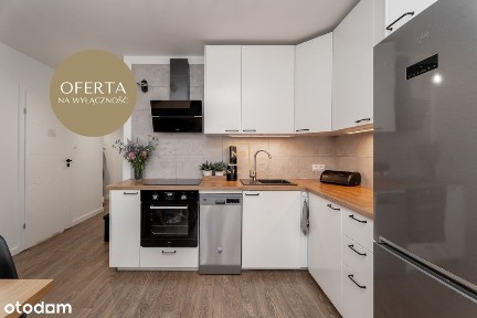 Nowe trzy pokoje w balkonem w pełni umeblowane