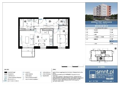 Osiedle Przy Ogrodach | mieszkanie 2-pok. | 22