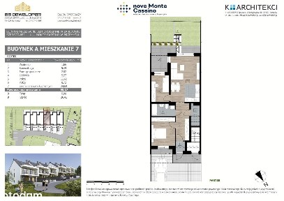 Nove Monte Cassino | mieszkanie 3-pok. | A7