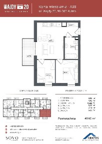 Wajdy 20 | mieszkanie 3-pok. | A38