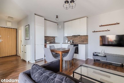 Nowoczesne 2-pokojowe mieszkanie z balkonem na zamkniętym osiedlu