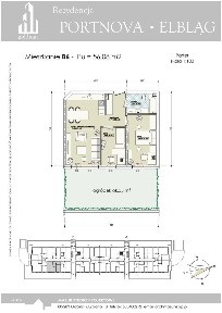 3-pokojowe mieszkanie 56m2 + ogródek Bezpośrednio