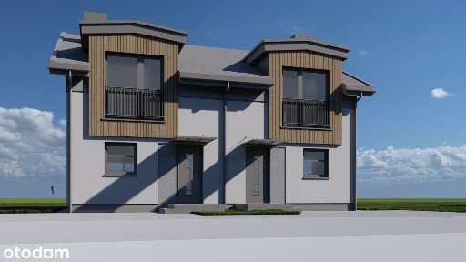 Dom w zabudowie bliźniaczej POMPA CIEPŁA W STANDARDZIE