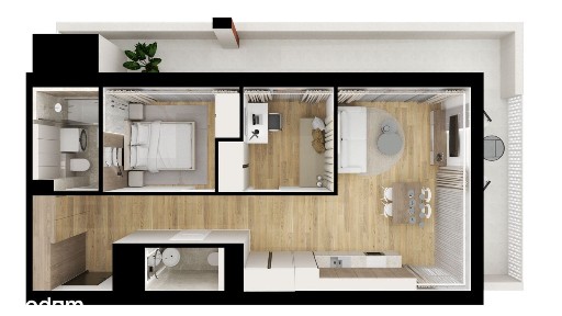 Skorzystaj z rabatu! Mieszkanie 3 pokojowe, 56,52m2, I piętro