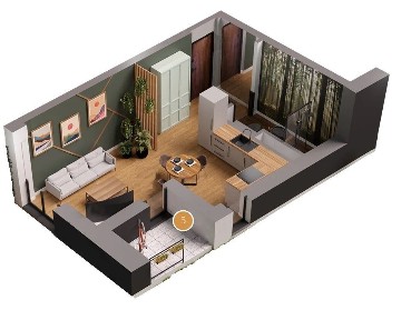 Wygodna kawalerka na sprzedaż - Poznań, Starołęka