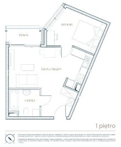 Mieszkanie z dużymi przeszkleniami |Stare Podgórze