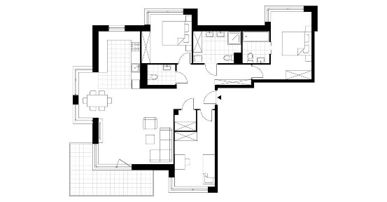 4-pokojowe mieszkanie 106m2 + balkon