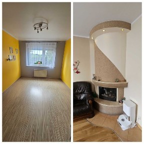 Dom wolnostojący, gotowy do zamieszkania.