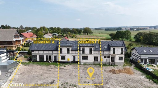 Lipsko k. Zamościa - Domy w zabudowie szeregowej