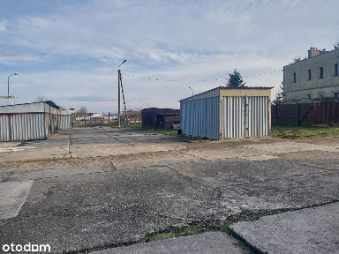 Betoniarnia, hala, plac, garaże