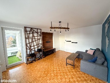 Stylowe, jasne mieszkanie 50 m² - dwa pokoje. Dużo zieleni i cisza.