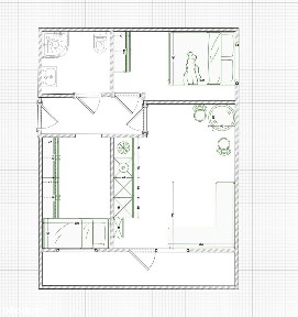 Świetny układ! 2/3 pokojowe do generalnego remontu- parking zamknięty