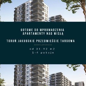 3-pokoje gotowe do wprowadzenia nad wisłą !