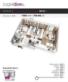 Niwa Park etap II | nowe mieszkanie BS2 05,ogródek