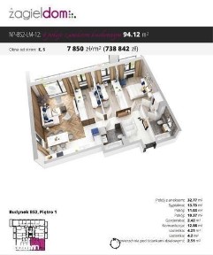 Niwa Park etap II | nowe mieszkanie BS2 05,ogródek