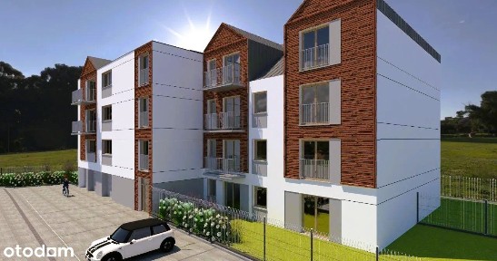 Mieszkanie na parterze z Ogródkiem, dwu pokojowe.