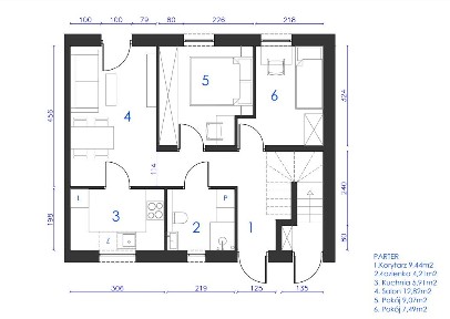 Gotowe, z miejscem post. i ogródkiem i wysokim strychem, 0%