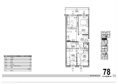 4-pokojowe mieszkanie 63m2 + balkon Bez Prowizji
