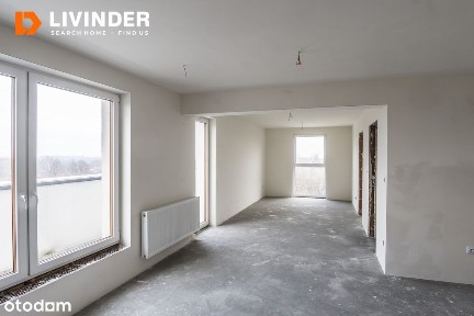 Dwupoziomowe 85 metrów z balkonem i antresolą