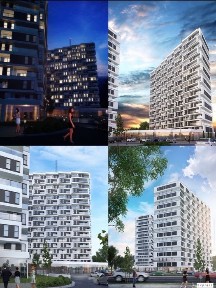 Bulwary Park Rzeszow centrum, 3pokoje,lux od04/08z wyposazeniem