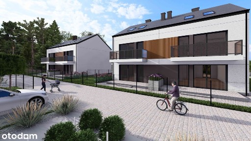 Nowoczesne mieszkanie z balkonem i garażem