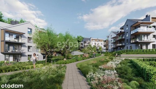 Apartament z 46metrowym ogrodem