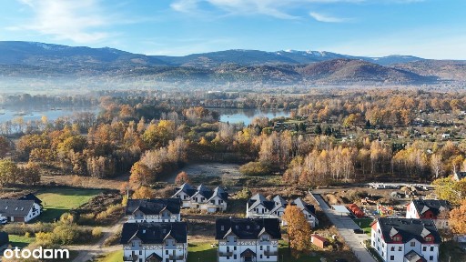 Nowe osiedle mieszkaniowe z widokiem na Karkonosze - Cieplice-Zdrój