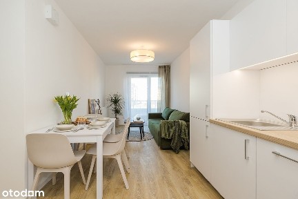 3 pok - 46 m², jasne, komfortowe, kompaktowe, nowoczesne, pet friendly