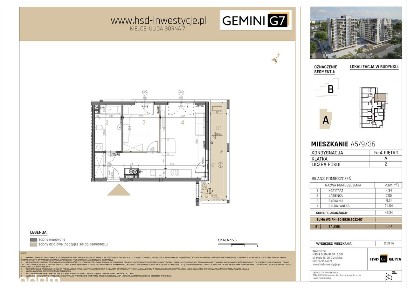Gemini G7 | mieszkanie 2-pok. | A5-9-36