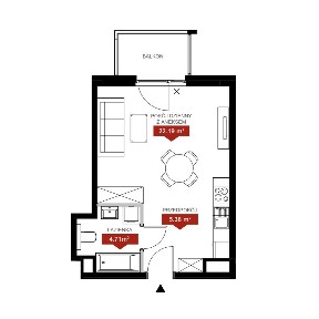 Najtaniej - NOWA Jasna Kawalerka JEŻYCE