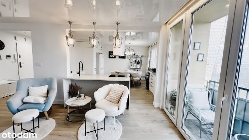 Nowoczesny i przestronny penthouse z wyjątkowym widokiem 112 m²