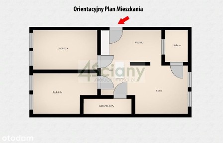 Atrakcyjne trzy pokoje na Muranowie
