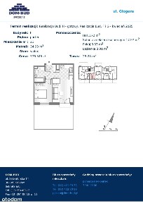 ul. Glogera | mieszkanie 2-pok. | F21