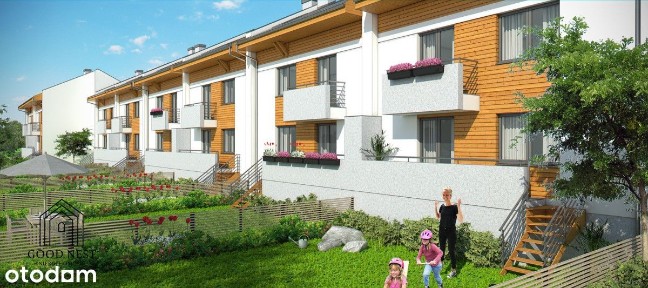 Nowe! Bezczynszowe mieszkanie z ogrodem i garażem