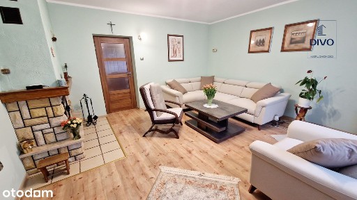 Dom w cichym miejscu z dużym pięknym ogrodem