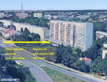 Dobra ekspozycja, parking, licytacja komornicza