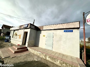 Lokal użytkowy z prywatnym parkingiem i ogrodem w Paczkowie