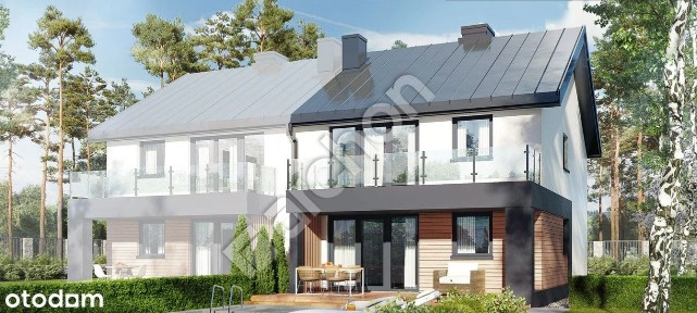 Wyjątkowy dom w zabudowie bliźniaczej.