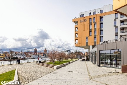 Apartament z widokiem na rzekę Motława