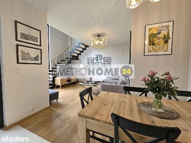 Luksusowy 2 poziomowy apartament z 2 ogródkami,garażem, komórką !