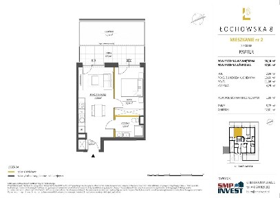 Mieszkanie z ogródkiem, 2 pokoje, nowy budynek