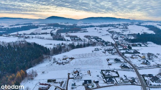 Dom jednorodzinny w Korzennej - stan surowy zamknięty 10 ar działki